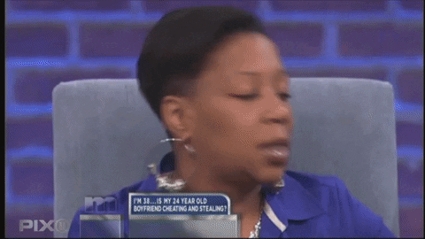 smell sniff GIF by The Maury Show