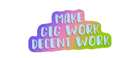 Decent Work Sticker