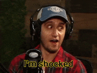 Shocked Podcast GIF by Wesam's World