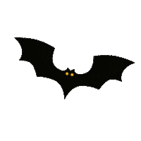evergrngoodwill halloween spooky bat goodwill Sticker