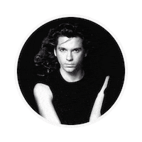 Michael Hutchence New Sensation Sticker by Rhino Records