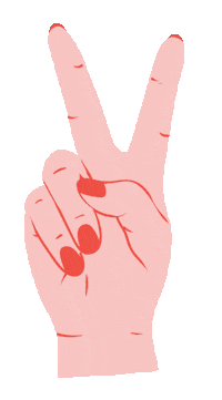 Peace Out Goodbye Sticker by badassfemme