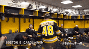 ice hockey hug GIF by NHL