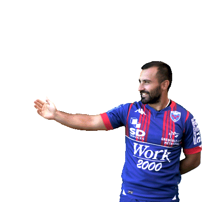 Sticker Rugbyman Sticker by FCG Rugby