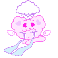 Sad Pink Sticker by Lilac's World