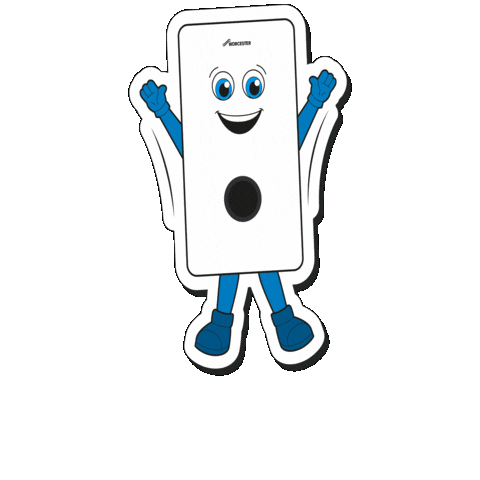 Character Mascot Sticker by Worcester Bosch