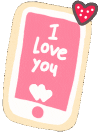 I Love You Heart Sticker