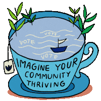 Voting Election 2020 Sticker by INTO ACTION