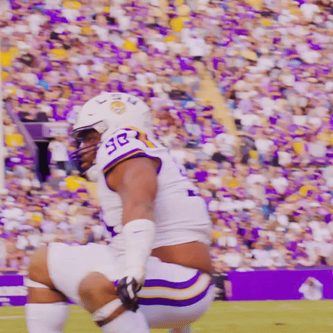 College Football GIF by LSU Tigers