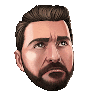 Poker Face Reaction Sticker by GGPoker