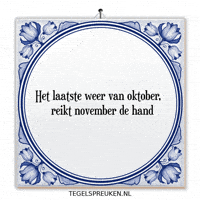 Humor November GIF by Tegelspreuken.nl