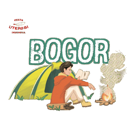 Bogor Literasi Sticker by Gramedia Pustaka Utama