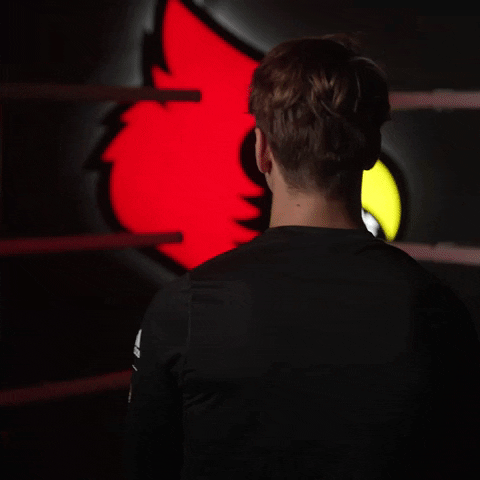 University Of Louisville Swimming GIF by Louisville Cardinals