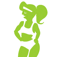 Sport Lady Sticker