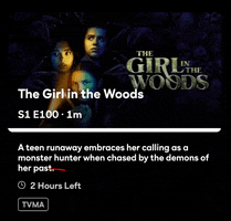 The Girl In The Woods GIF by Crypt TV