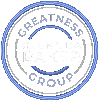 Greatness Group Sticker by Glennda Baker