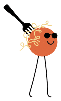 bopeats pasta spaghetti tauranga mount maunganui Sticker