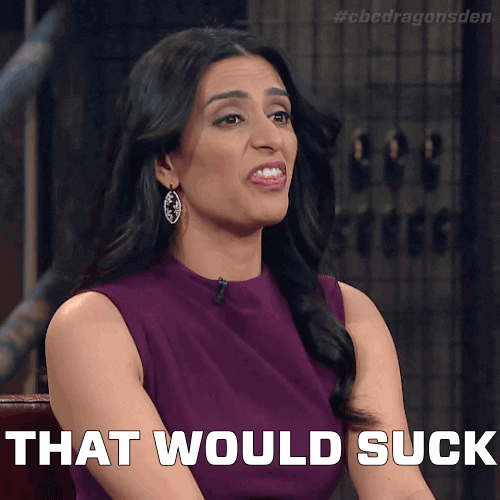 dragons' den suck GIF by CBC