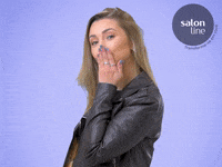 girl kiss GIF by Salon Line
