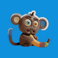 Hungry Monkey GIF