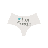 Girl Power Underwear Sticker by Powerpants