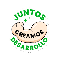 Fcorp juntos desarrollo ferreycorp creamos Sticker