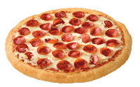 Pepperoni Pizza Sticker by Wild Mike's Ultimate Pizza