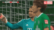 Celebration Save GIF by ElevenSportsBE