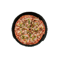 Alo_Pizza pizza eat camarao frutos do mar Sticker