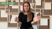 weekend doof GIF by Mobilesigns
