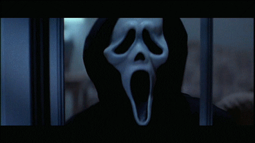 drew barrymore scream GIF