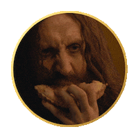 Rhys Ifans Eating Sticker by 20th Century Studios