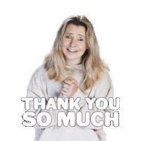 Thank You So Much Sticker by Beverley Mitchell