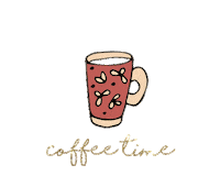 Coffee Time Sticker by Le Carre Jeanne