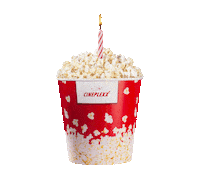birthday popcorn Sticker by Cineplexx