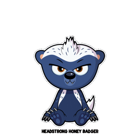 Character Honeybadger Sticker by VeeFriends