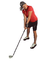 Golfing Golf Club Sticker by MPCoachings / Ducati München / Sonja Emiljano