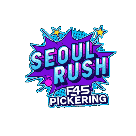 F45 Seoul Rush Sticker by PickeringF45