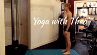 Cute Dog Joins Owner in Daily Yoga Routine