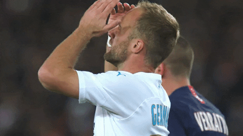 Angry Valere Germain GIF by Olympique de Marseille