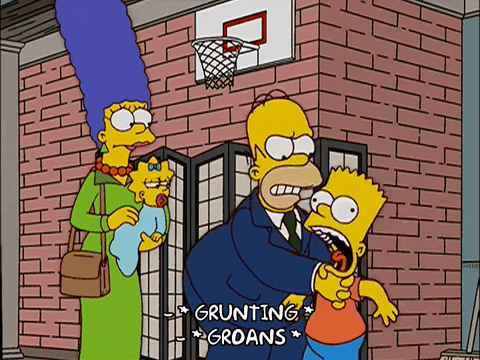 angry homer simpson GIF