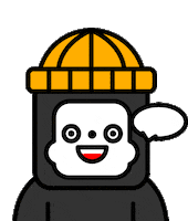 Happy Blink Sticker by JohnsonnLe