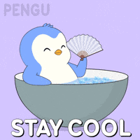 Chilling Stay Cool GIF by Pudgy Penguins