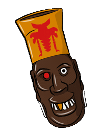 Mug Tiki Sticker by Swizzologist