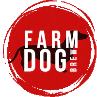 FarmDogBrewing geelong farmdog farm dog bellarine Sticker