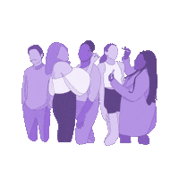 Friends Dc Sticker by Djulicious Cosmetics