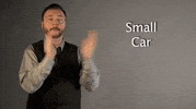 sign language small car GIF by Sign with Robert