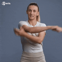 Tennis Stretching GIF by WTA