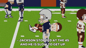football falling GIF by South Park 