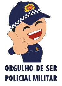PM_DF brasil police Df pm Sticker